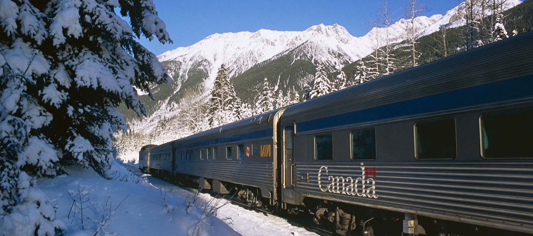 Ride Through a Magical Winter Wonderland by Rail - Canada Rail Vacations